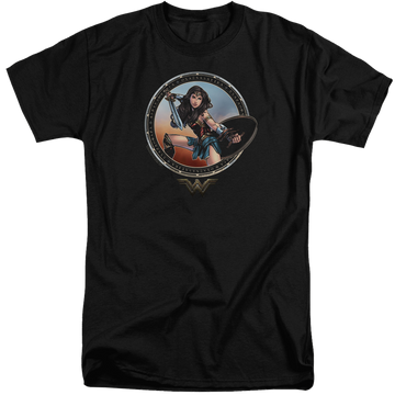 Wonder Woman Battle Pose Men's Tall Fit T-Shirt Men's Tall Fit T-Shirt Wonder Woman   