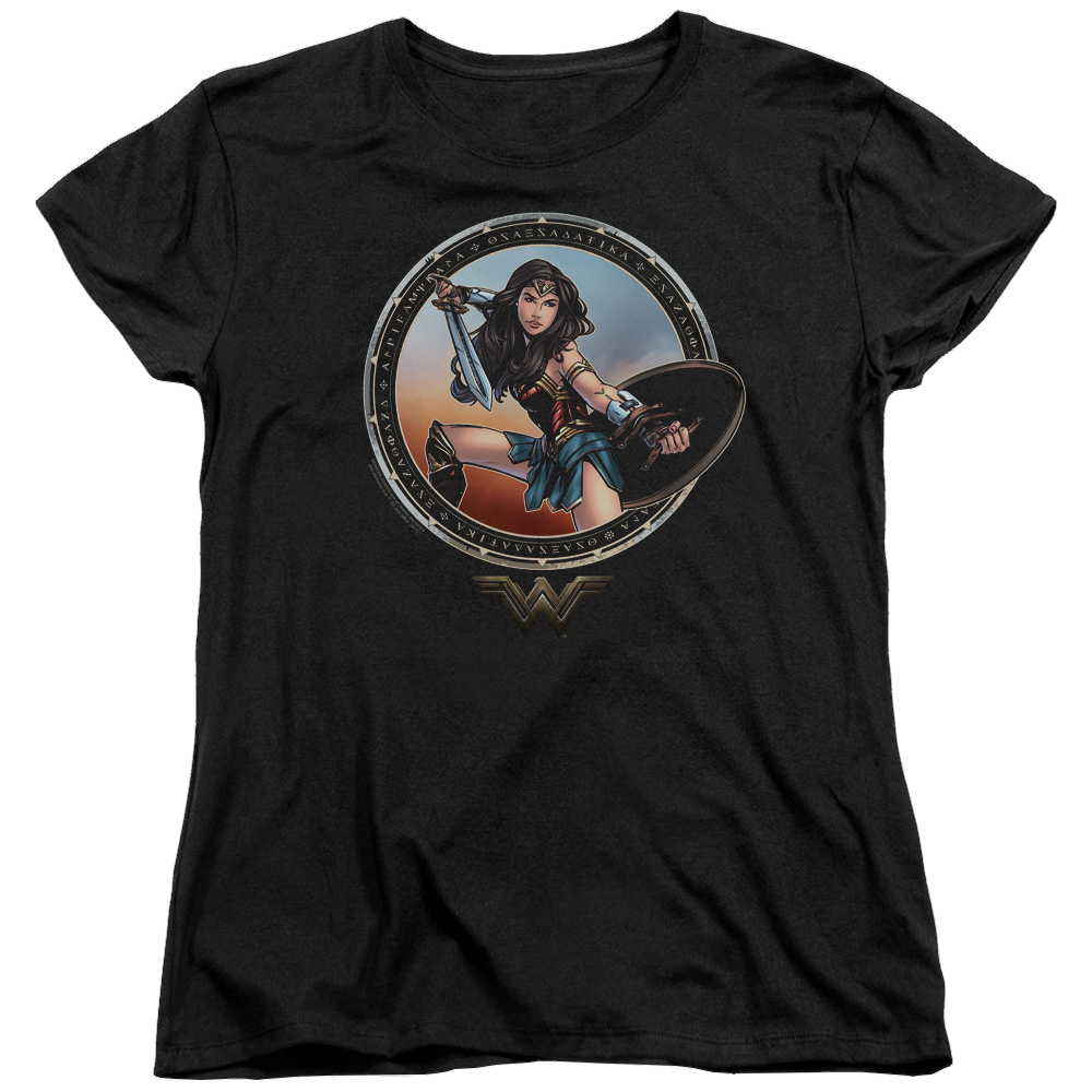 Wonder Woman Battle Pose Women's T-Shirt Women's T-Shirt Wonder Woman   