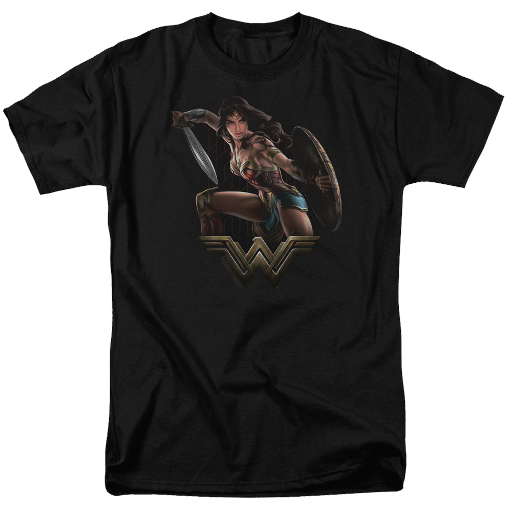 Wonder Woman Fight Men's Regular Fit T-Shirt Men's Regular Fit T-Shirt Wonder Woman   