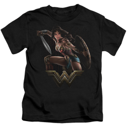 Wonder Woman Movie Fight - Kid's T-Shirt Kid's T-Shirt (Ages 4-7) Wonder Woman   