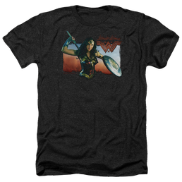 Wonder Woman Warrior Woman Men's Heather T-Shirt Men's Heather T-Shirt Wonder Woman   