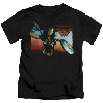 Wonder Woman Movie Warrior Woman - Kid's T-Shirt Kid's T-Shirt (Ages 4-7) Wonder Woman   