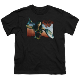 Wonder Woman Movie Warrior Woman - Youth T-Shirt Youth T-Shirt (Ages 8-12) Wonder Woman   