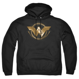Wonder Woman Lasso Logo Pullover Hoodie Pullover Hoodie Wonder Woman   