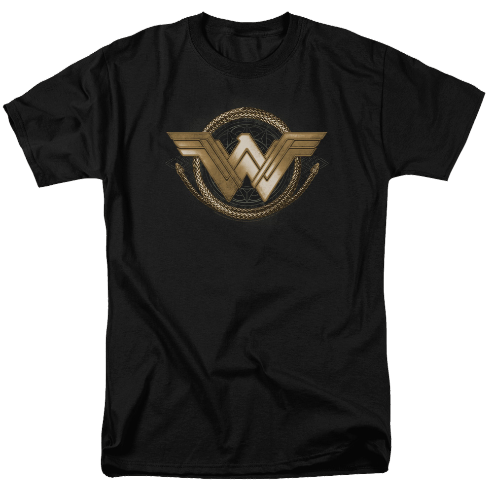 Wonder Woman Lasso Logo Men's Regular Fit T-Shirt Men's Regular Fit T-Shirt Wonder Woman   
