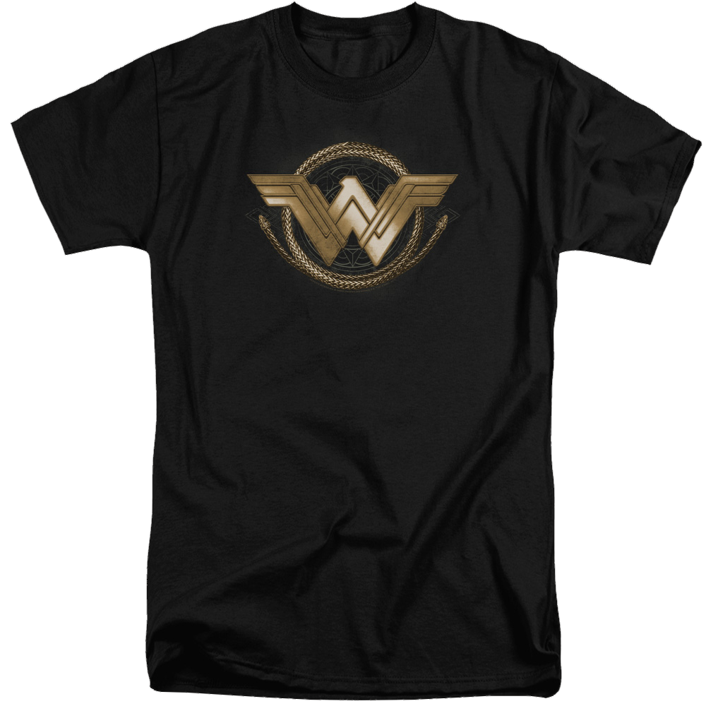 Wonder Woman Lasso Logo Men's Tall Fit T-Shirt Men's Tall Fit T-Shirt Wonder Woman   