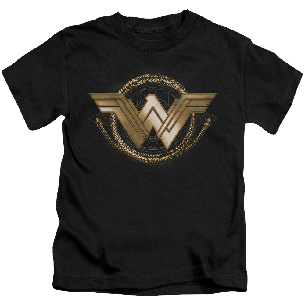 Wonder Woman Movie Lasso Logo - Kid's T-Shirt Kid's T-Shirt (Ages 4-7) Wonder Woman   