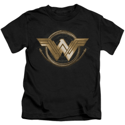 Wonder Woman Movie Lasso Logo - Kid's T-Shirt Kid's T-Shirt (Ages 4-7) Wonder Woman   