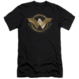 Wonder Woman Lasso Logo Men's Premium Slim Fit T-Shirt Men's Premium Slim Fit T-Shirt Wonder Woman   