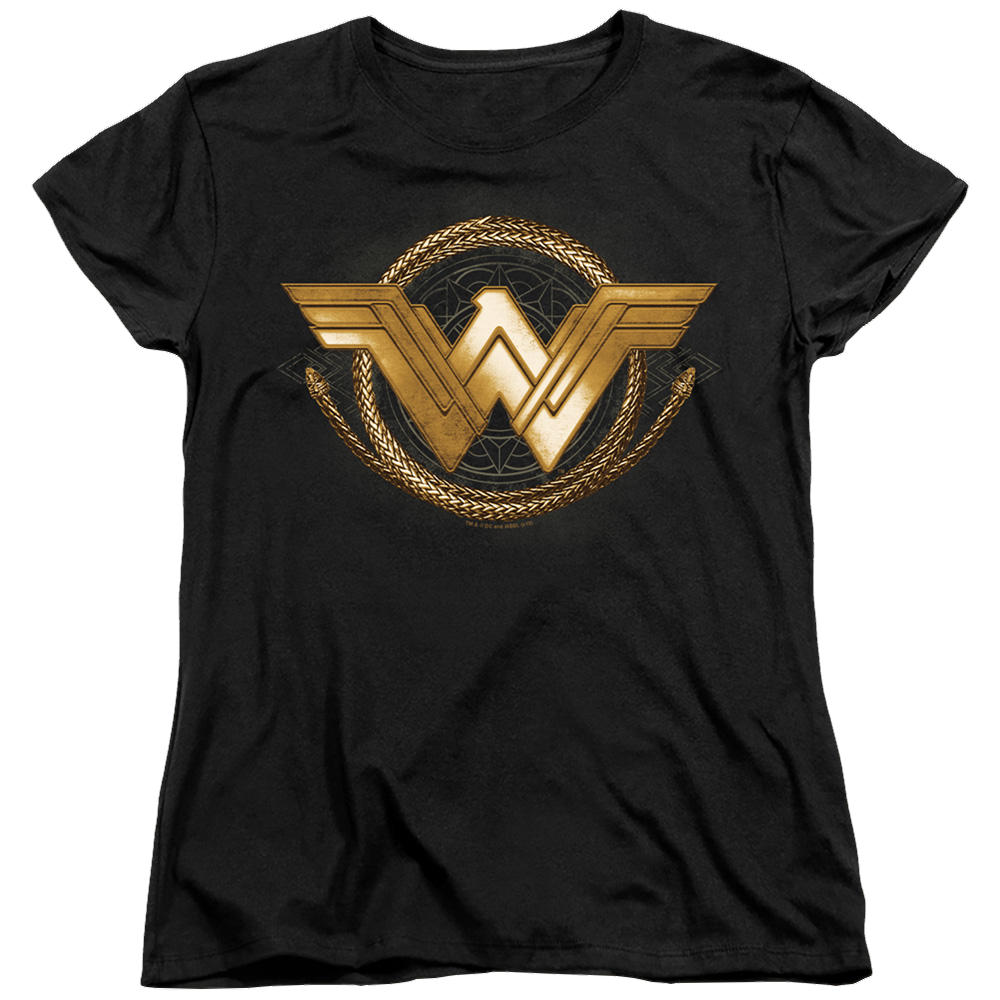 Wonder Woman Lasso Logo Women's T-Shirt Women's T-Shirt Wonder Woman   