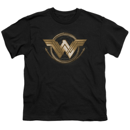 Wonder Woman Movie Lasso Logo - Youth T-Shirt Youth T-Shirt (Ages 8-12) Wonder Woman   
