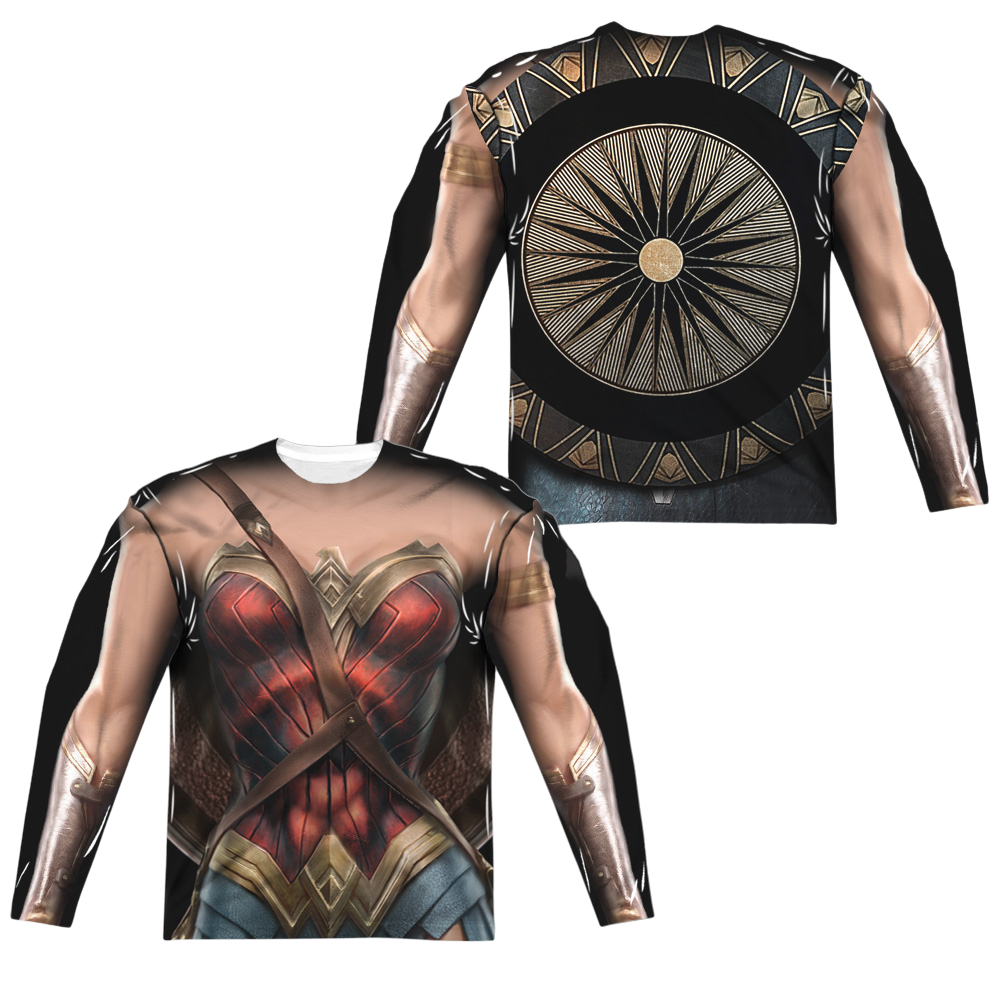 Wonder Woman Wonder Uniform Men's All-Over Print T-Shirt Men's All-Over Print Long Sleeve Wonder Woman   