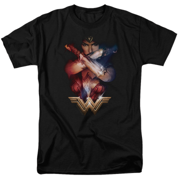 Wonder Woman Arms Crossed Men's Regular Fit T-Shirt Men's Regular Fit T-Shirt Wonder Woman   