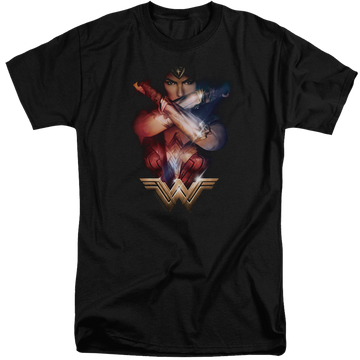 Wonder Woman Arms Crossed Men's Tall Fit T-Shirt Men's Tall Fit T-Shirt Wonder Woman   