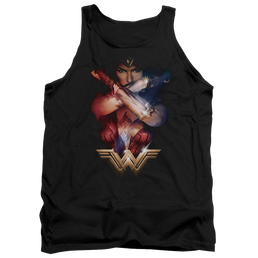Wonder Woman Arms Crossed Men's Tank Men's Tank Wonder Woman   