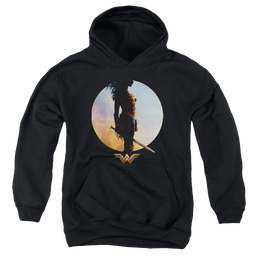 Wonder Woman Movie Wisdom And Wonder - Youth Hoodie Youth Hoodie (Ages 8-12) Wonder Woman   