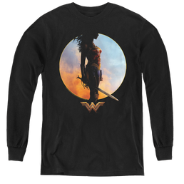 Wonder Woman Movie Wisdom And Wonder - Youth Long Sleeve T-Shirt Youth Long Sleeve T-Shirt Wonder Woman   