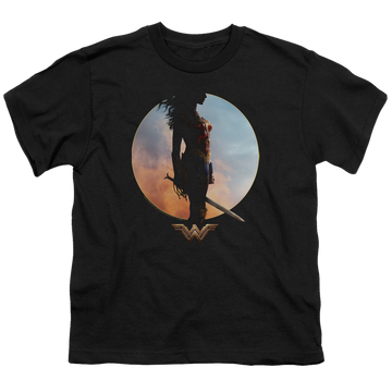 Wonder Woman Movie Wisdom And Wonder - Youth T-Shirt Youth T-Shirt (Ages 8-12) Wonder Woman   