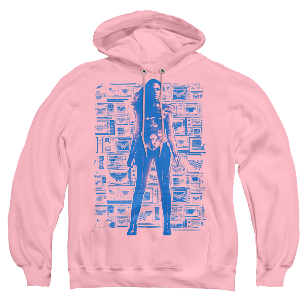 WONDER WOMAN TELEVISIONS ADULT PULL OVER HOODIE - TEST Pullover Hoodie Wonder Woman   