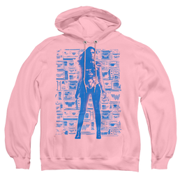 WONDER WOMAN TELEVISIONS ADULT PULL OVER HOODIE - TEST Pullover Hoodie Wonder Woman   