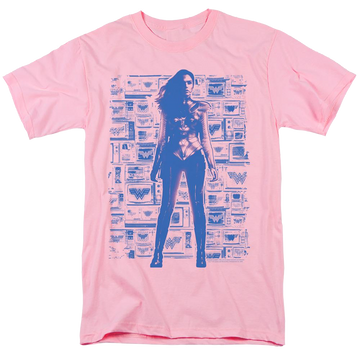 WONDER WOMAN  TELEVISIONS  ADULT -TEST Men's Regular Fit T-Shirt Wonder Woman   