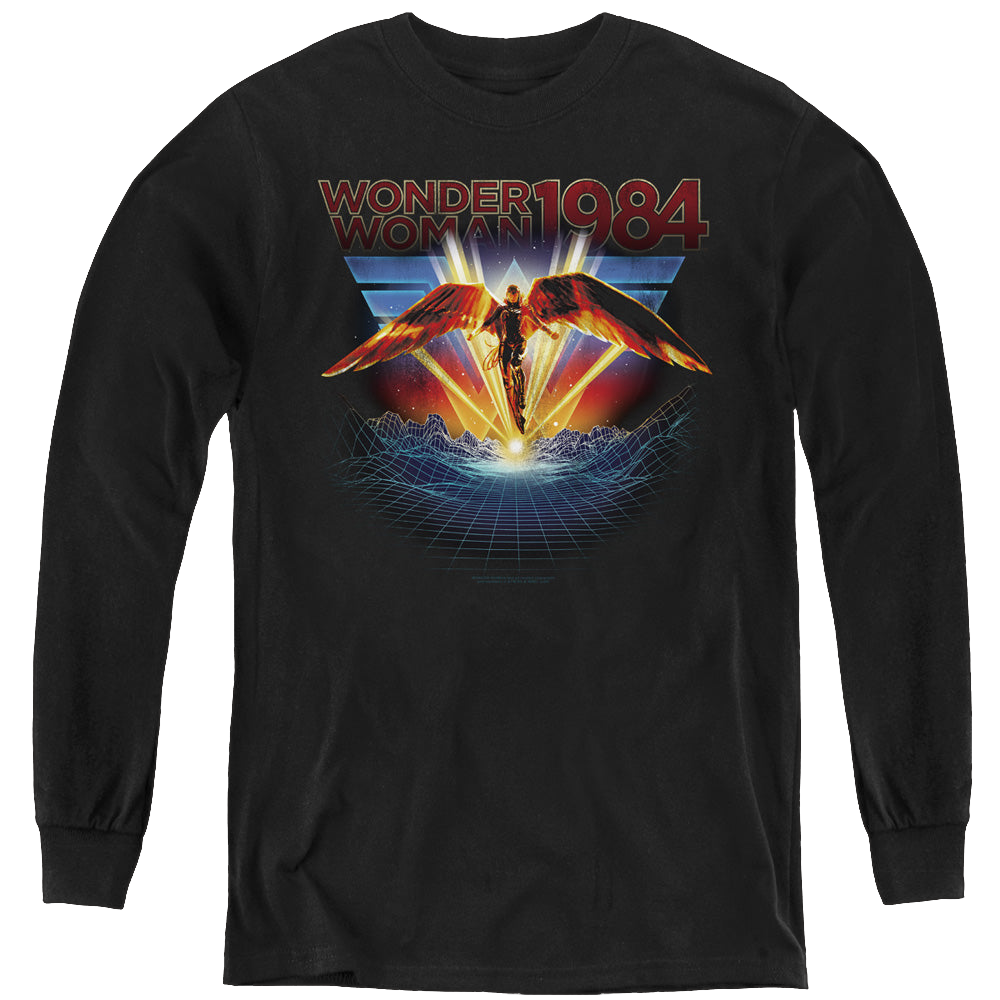 Wonder Woman 1984 84 Metal - Youth Long Sleeve T-Shirt Youth Long Sleeve T-Shirt Wonder Woman   