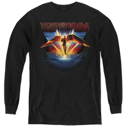 Wonder Woman 1984 84 Metal - Youth Long Sleeve T-Shirt Youth Long Sleeve T-Shirt Wonder Woman   