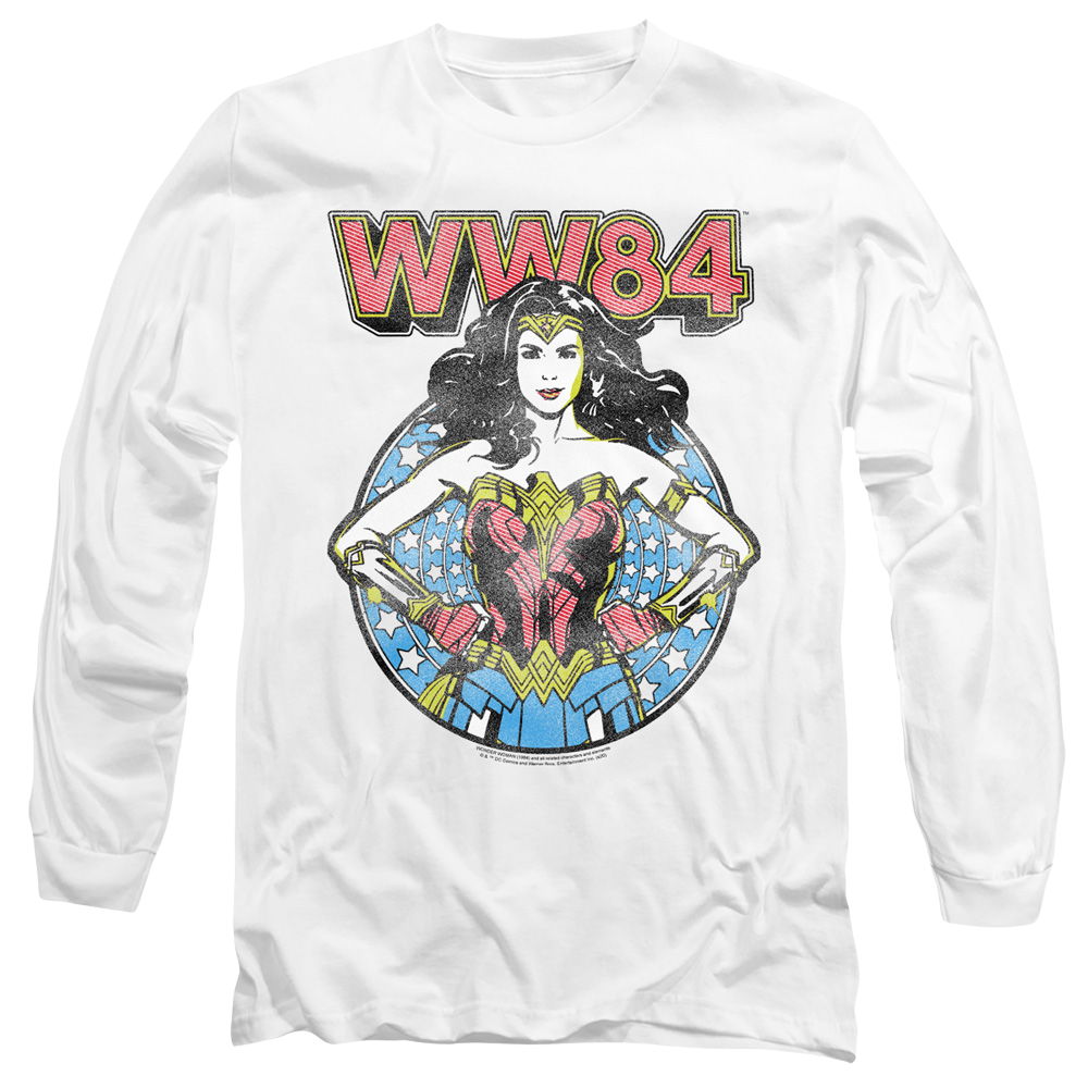 Wonder Woman 1984 Star Circle - Men's Long Sleeve T-Shirt Men's Long Sleeve T-Shirt Wonder Woman   