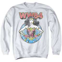 Wonder Woman 1984 Star Circle - Men's Crewneck Sweatshirt Men's Crewneck Sweatshirt Wonder Woman   
