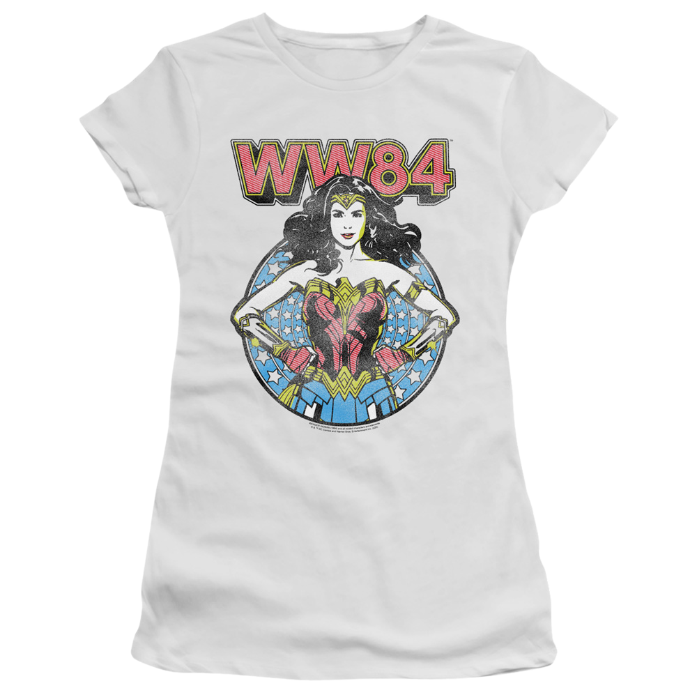 Wonder Woman 1984 Star Circle - Juniors T-Shirt Juniors T-Shirt Wonder Woman   