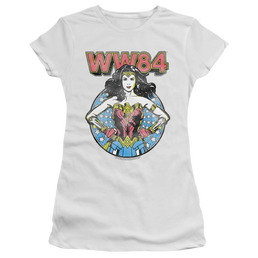 Wonder Woman 1984 Star Circle - Juniors T-Shirt Juniors T-Shirt Wonder Woman   
