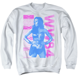 Wonder Woman 1984 Truth Love And Justice - Men's Crewneck Sweatshirt Men's Crewneck Sweatshirt Wonder Woman   