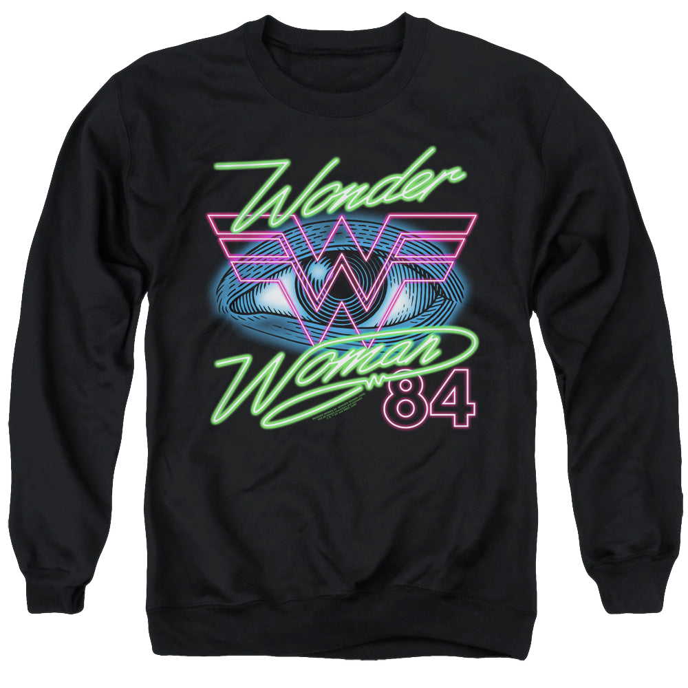 Wonder Woman 1984 84 Eye - Men's Crewneck Sweatshirt Men's Crewneck Sweatshirt Wonder Woman   
