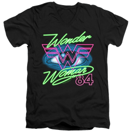 Wonder Woman 1984 84 Eye - Men's V-Neck T-Shirt Men's V-Neck T-Shirt Wonder Woman   