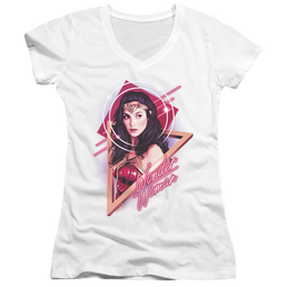 Wonder Woman 1984 Soft Glow - Juniors V-Neck T-Shirt Juniors V-Neck T-Shirt Wonder Woman   
