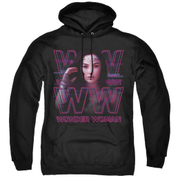 Wonder Woman 1984 Vaporwave Wonder Woman - Pullover Hoodie Pullover Hoodie Wonder Woman   