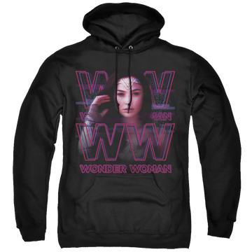 Wonder Woman 1984 Vaporwave Wonder Woman - Pullover Hoodie Pullover Hoodie Wonder Woman   