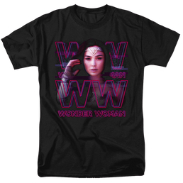 Wonder Woman 1984 Vaporwave Wonder Woman - Men's Regular Fit T-Shirt Men's Regular Fit T-Shirt Wonder Woman   