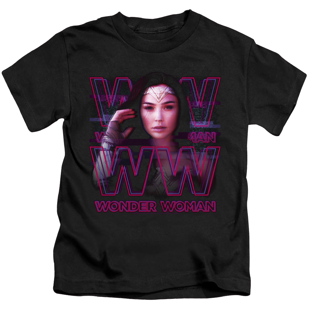 Wonder Woman 1984 Vaporwave Wonder Woman - Kid's T-Shirt Kid's T-Shirt (Ages 4-7) Wonder Woman   