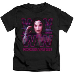 Wonder Woman 1984 Vaporwave Wonder Woman - Kid's T-Shirt Kid's T-Shirt (Ages 4-7) Wonder Woman   
