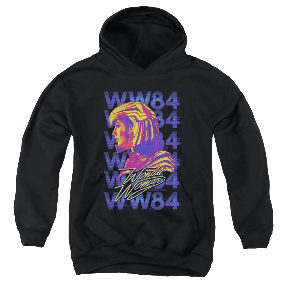 Wonder Woman 1984 Ww84 Repeat - Youth Hoodie Youth Hoodie (Ages 8-12) Wonder Woman   