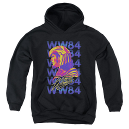 Wonder Woman 1984 Ww84 Repeat - Youth Hoodie Youth Hoodie (Ages 8-12) Wonder Woman   
