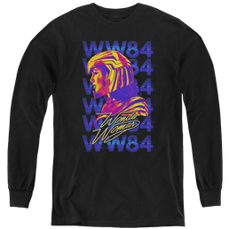 Wonder Woman 1984 Ww84 Repeat - Youth Long Sleeve T-Shirt Youth Long Sleeve T-Shirt Wonder Woman   