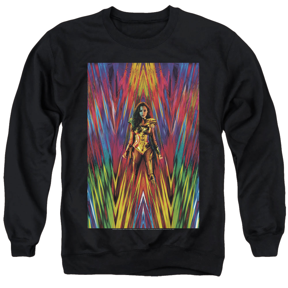 Wonder Woman 1984 Ww84 Poster - Men's Crewneck Sweatshirt Men's Crewneck Sweatshirt Wonder Woman   