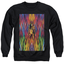Wonder Woman 1984 Ww84 Poster - Men's Crewneck Sweatshirt Men's Crewneck Sweatshirt Wonder Woman   