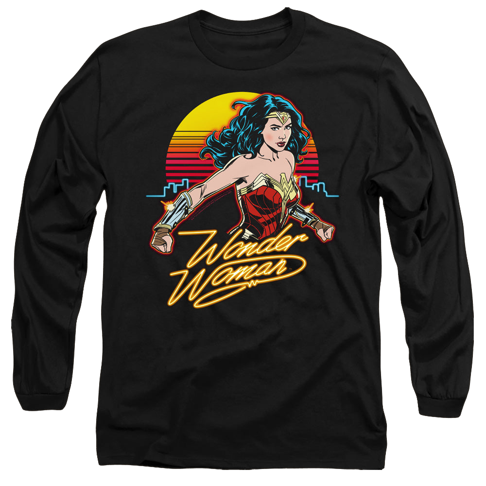 Wonder Woman 1984 Skyline - Men's Long Sleeve T-Shirt Men's Long Sleeve T-Shirt Wonder Woman   