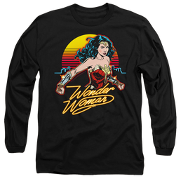 Wonder Woman 1984 Skyline - Men's Long Sleeve T-Shirt Men's Long Sleeve T-Shirt Wonder Woman   
