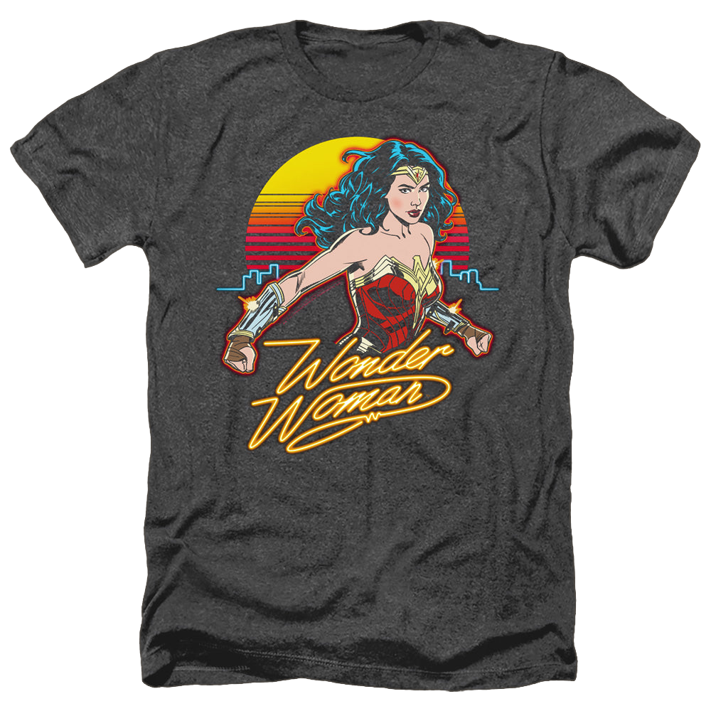 Wonder Woman 1984 Skyline - Men's Heather T-Shirt Men's Heather T-Shirt Wonder Woman   