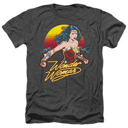 Wonder Woman 1984 Skyline - Men's Heather T-Shirt Men's Heather T-Shirt Wonder Woman   