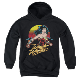Wonder Woman 1984 Skyline - Youth Hoodie Youth Hoodie (Ages 8-12) Wonder Woman   